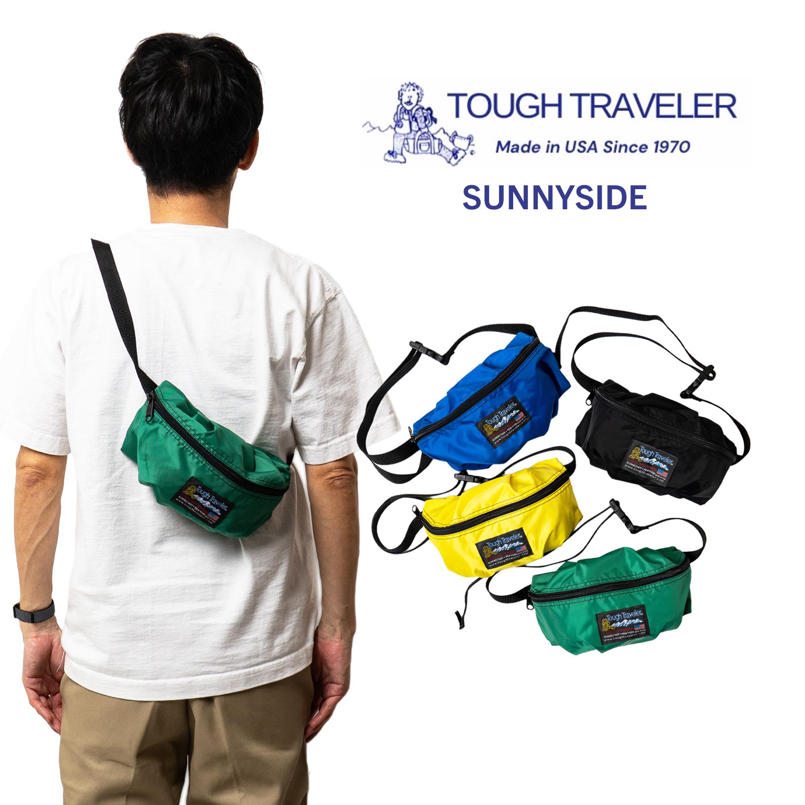 タフトラベラーTOUGHTRAVELERサニーサイドウエストバッグ
