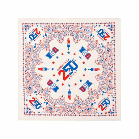 ハバハンクHAV-A-HANKアメリカズ250thバンダナアメリカンレガシーペイズリーTHEBANDANNACOMPANY