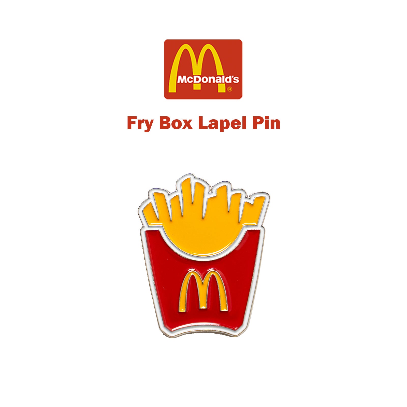 マクドナルドMcDonald’sフライボックスラペルピン