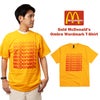 マクドナルドMcDonald’sオンブレワードマーク半袖Tシャツ