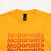 マクドナルドMcDonald’sオンブレワードマーク半袖Tシャツ