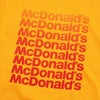 マクドナルドMcDonald’sオンブレワードマーク半袖Tシャツ