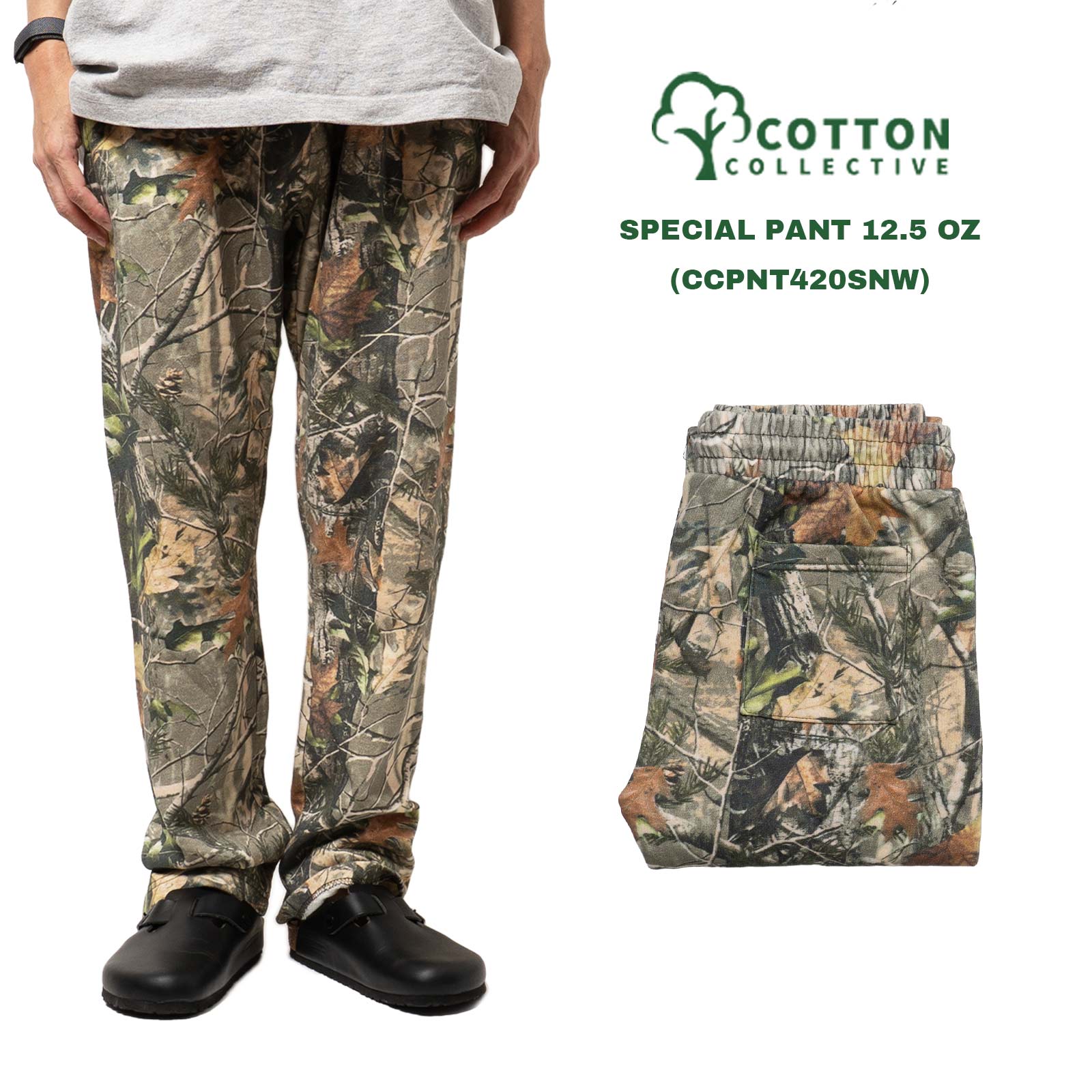 コットンコレクティブCOTTONCOLLECTIVE12.5オンススペシャルスウェットパンツ