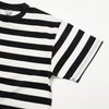 コットンコレクティブCOTTONCOLLECTIVE7.5オンスオーバーサイズボックス半袖Tシャツボーダー