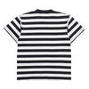 コットンコレクティブCOTTONCOLLECTIVE7.5オンスオーバーサイズボックス半袖Tシャツボーダー