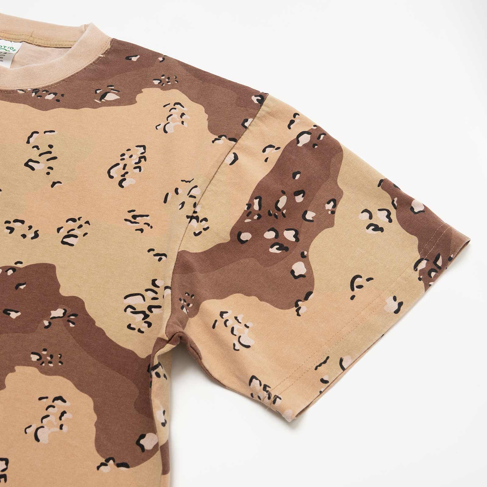 コットンコレクティブCOTTONCOLLECTIVE7.5オンスオーバーサイズボックス半袖Tシャツカモフラ