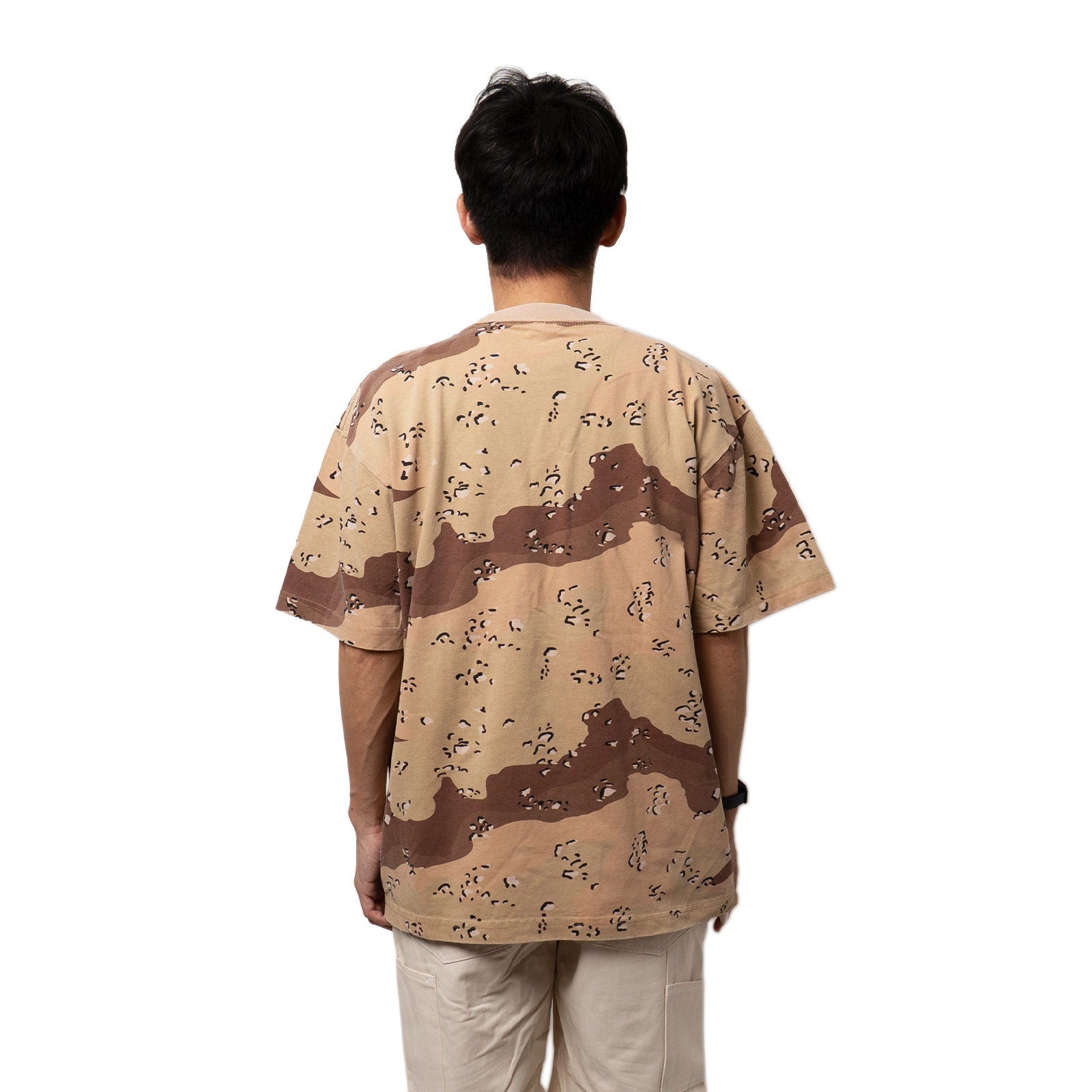 コットンコレクティブCOTTONCOLLECTIVE7.5オンスオーバーサイズボックス半袖Tシャツカモフラ