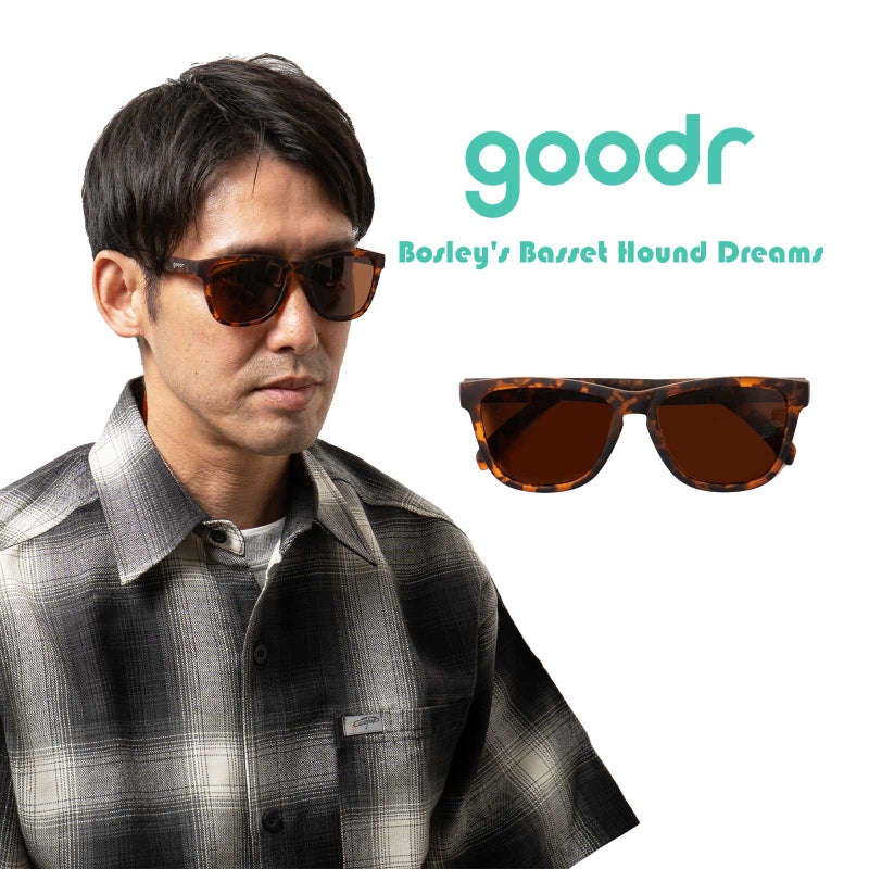 グダーgoodrOG偏光サングラスBosley’sBassetHoundDreams