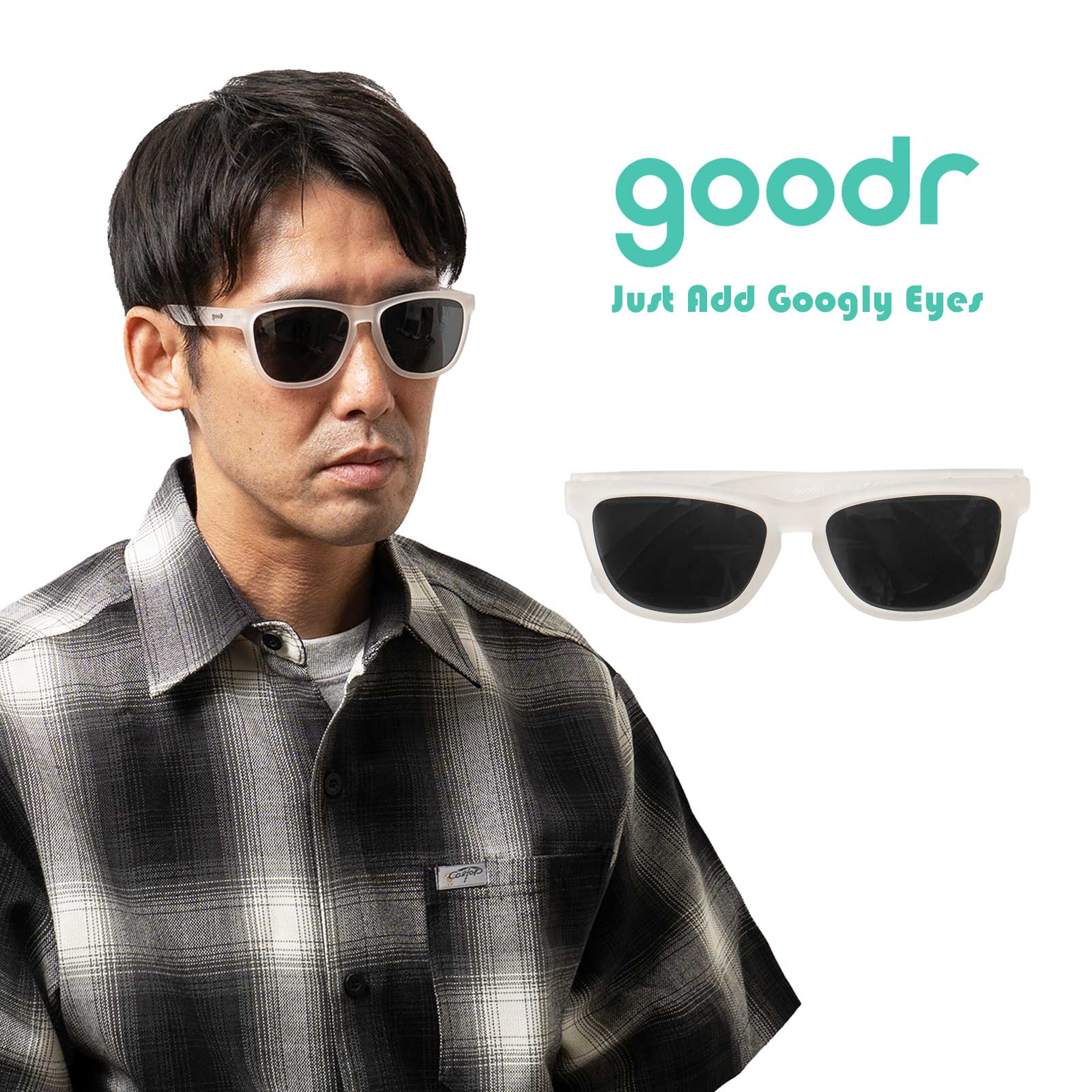 グダーgoodrOG偏光サングラスJustAddGooglyEyes