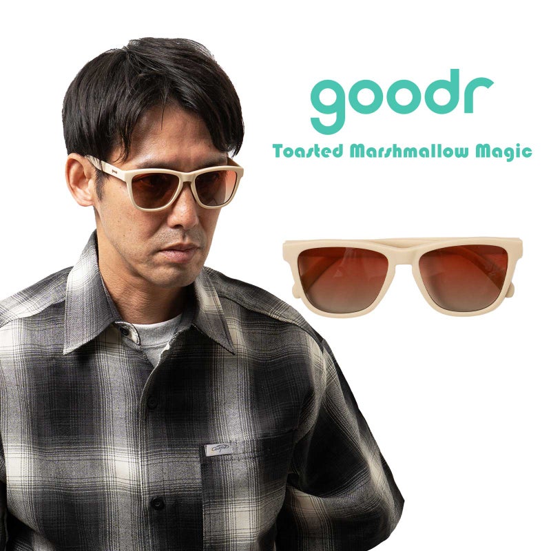 グダーgoodrOG偏光サングラスToastedMarshmallowMagic