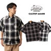 ジャラーナカスタムJalanaCALTOP#2000オンブレチェック半袖フランネルシャツショートリメイク品