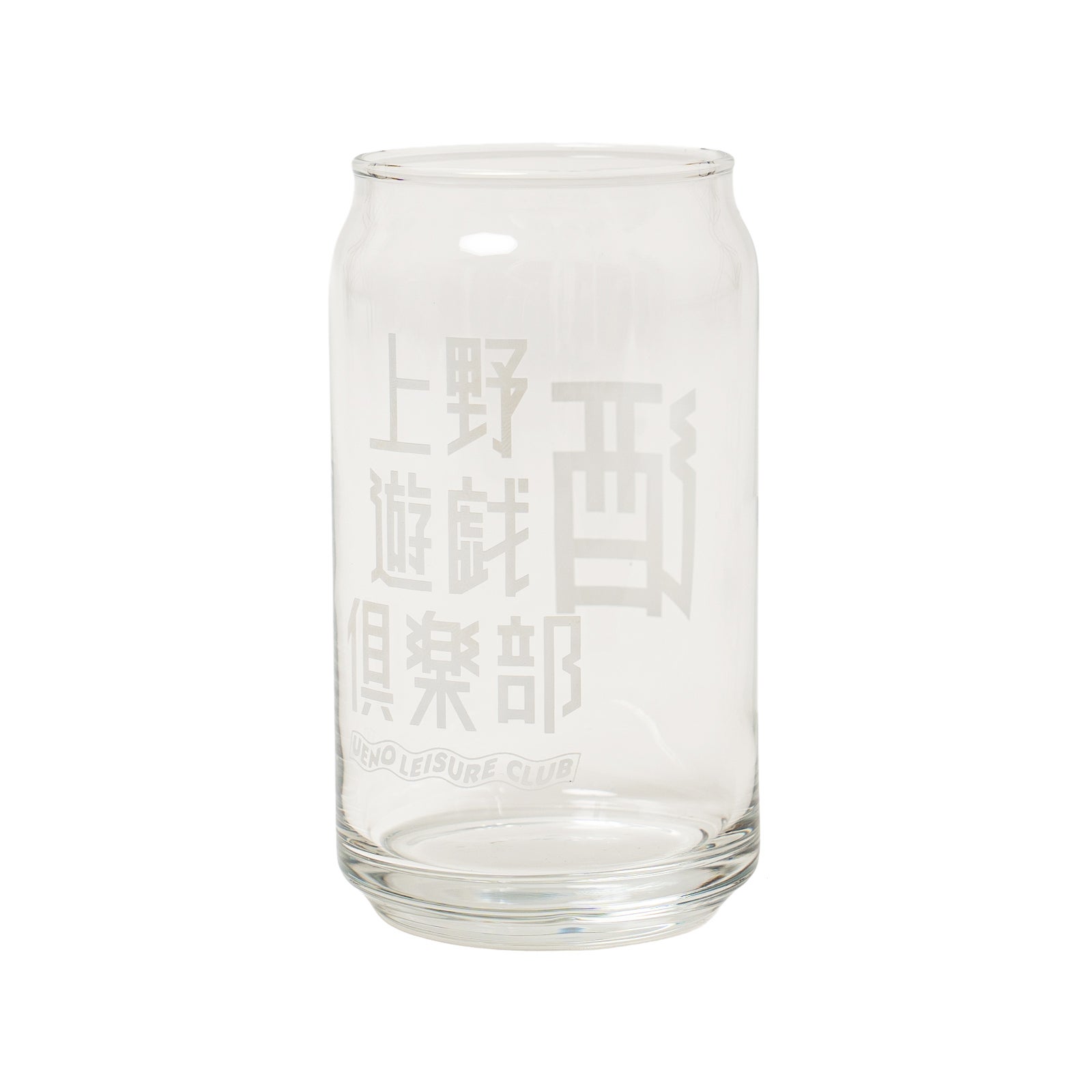 上野遊戯倶楽部UENOLEISURECLUBオリジナル缶グラス