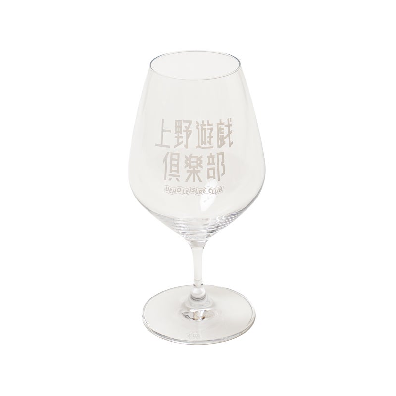 上野遊戯倶楽部UENOLEISURECLUBオリジナルワイングラス