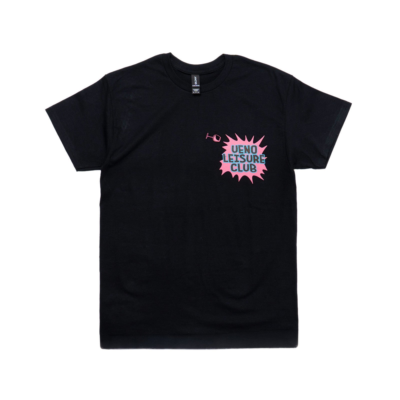 上野遊戯倶楽部ウエノユウギクラブワイングラスTシャツ
