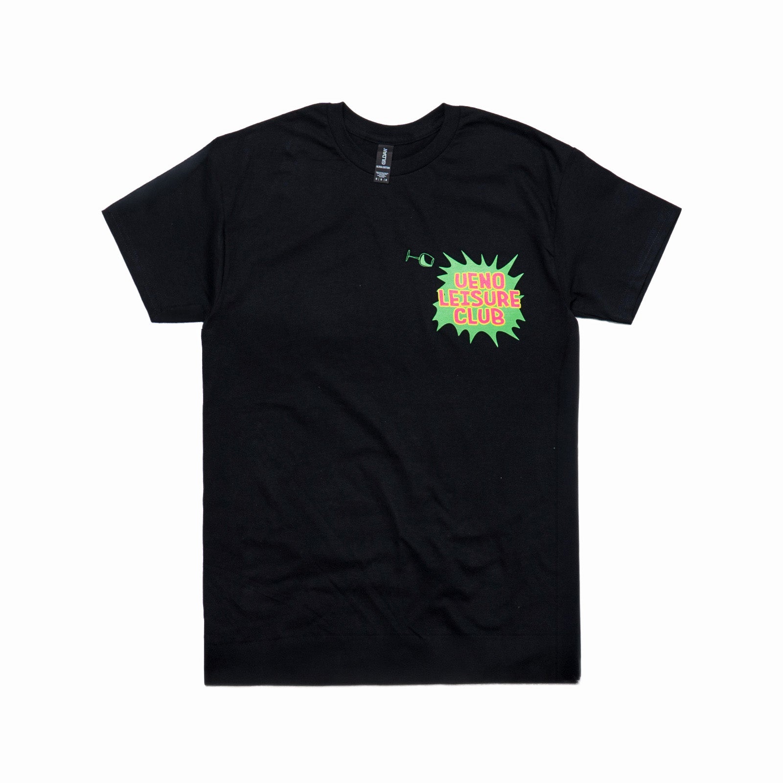上野遊戯倶楽部ウエノユウギクラブワイングラスTシャツ