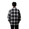 キャルトップCALTOP#2000LS当店別注キャンプカラーオンブレチェック長袖フランネルシャツ