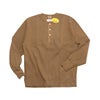 ヘルスニットHealthknit22024サーマルキングラッセルハニカムヘンリーネック長袖TシャツJalana別注BROWN436