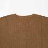 ヘルスニットHealthknit22024サーマルキングラッセルハニカムヘンリーネック長袖TシャツJalana別注BROWN436