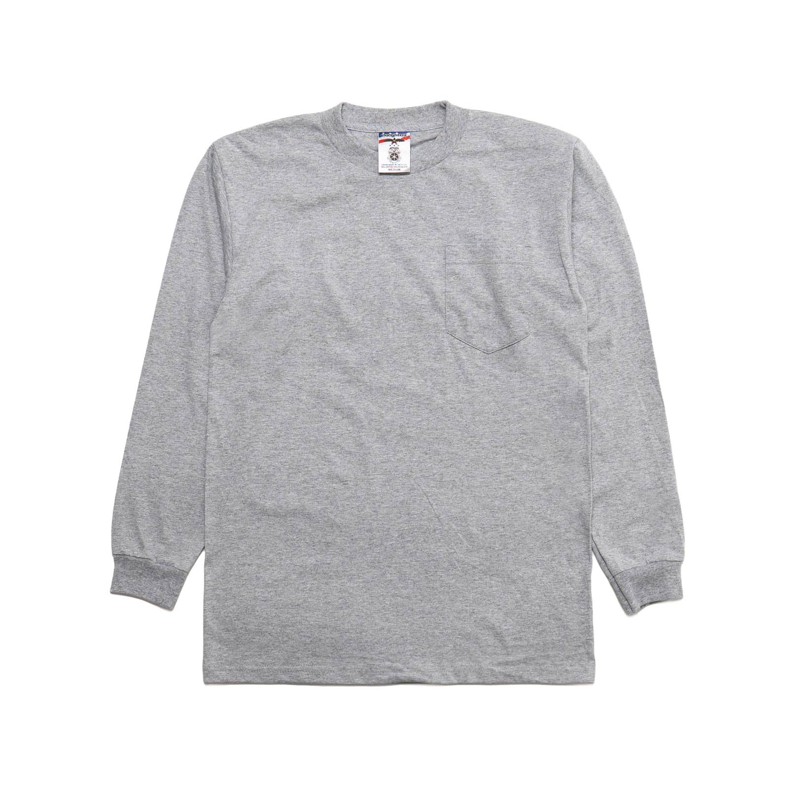 ベイサイドBAYSIDE3055ユニオンメイドロングスリーブポケットTシャツ