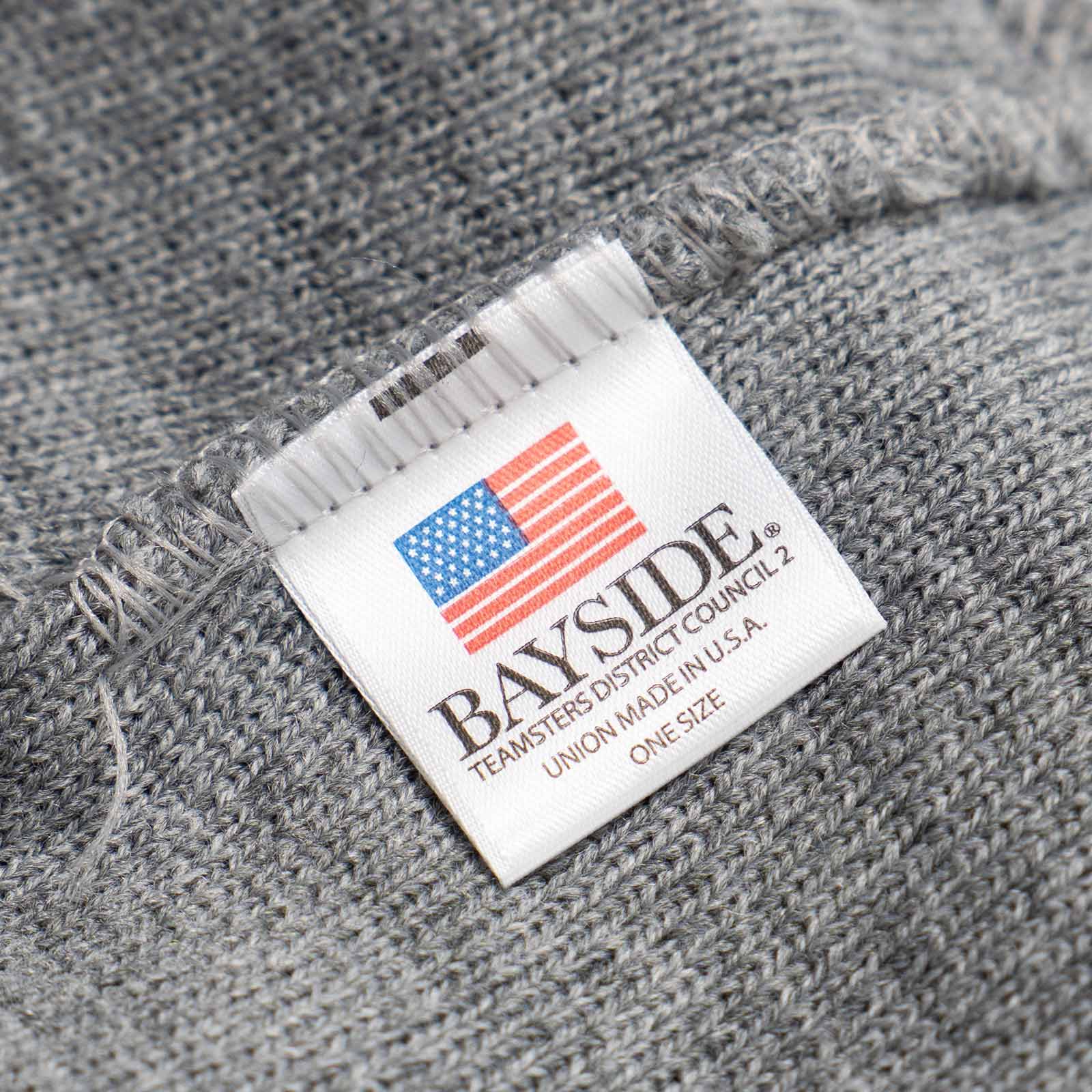 ベイサイドBAYSIDE3888ユニオンメイド8インチニットキャップ