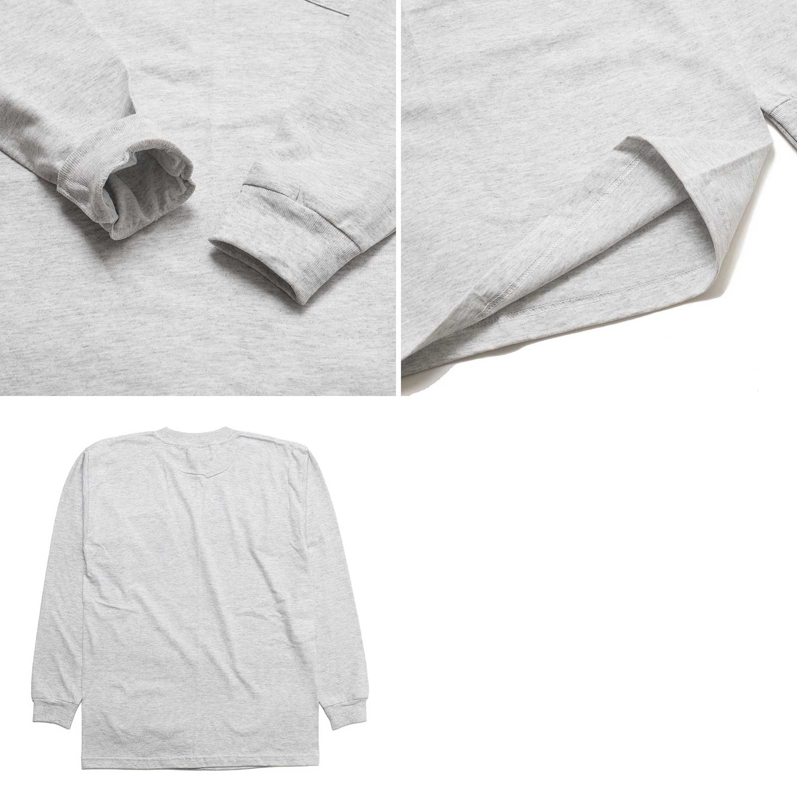 ベイサイドBAYSIDE3055ユニオンメイドロングスリーブポケットTシャツBIGSIZE