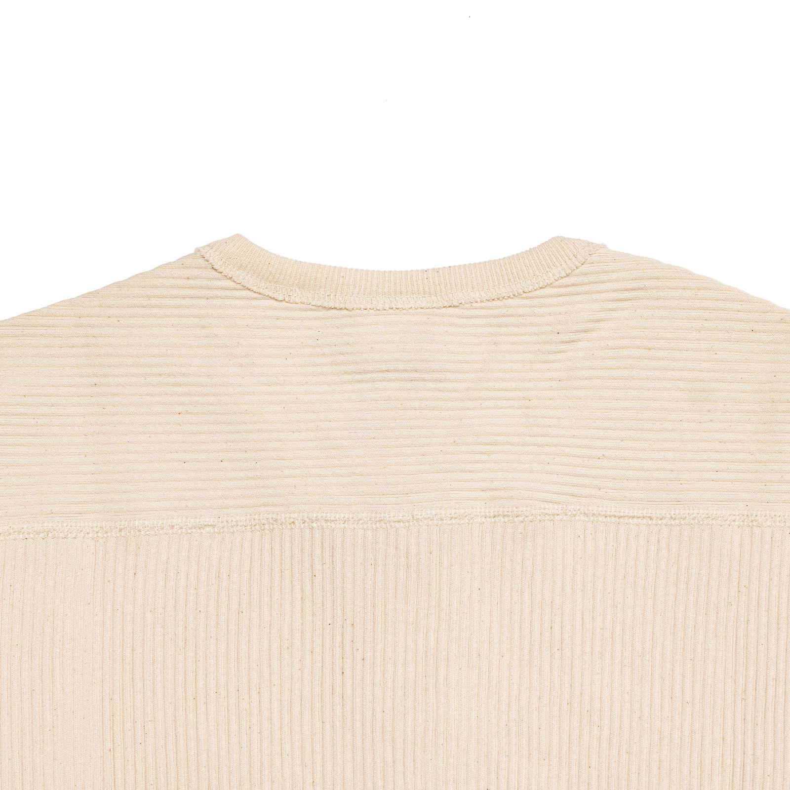 ヘルスニットHEALTHKNIT53026アーミーリブヘンリーネックロングスリーブTシャツナチュラルフェイドブラック