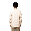 ヘルスニットHEALTHKNIT53026アーミーリブヘンリーネックロングスリーブTシャツナチュラルフェイドブラック