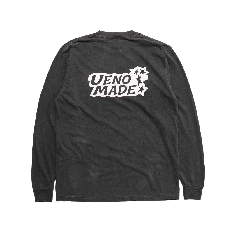 上野遊戯倶楽部ウエノユウギクラブUENOMADEロングスリーブTシャツ