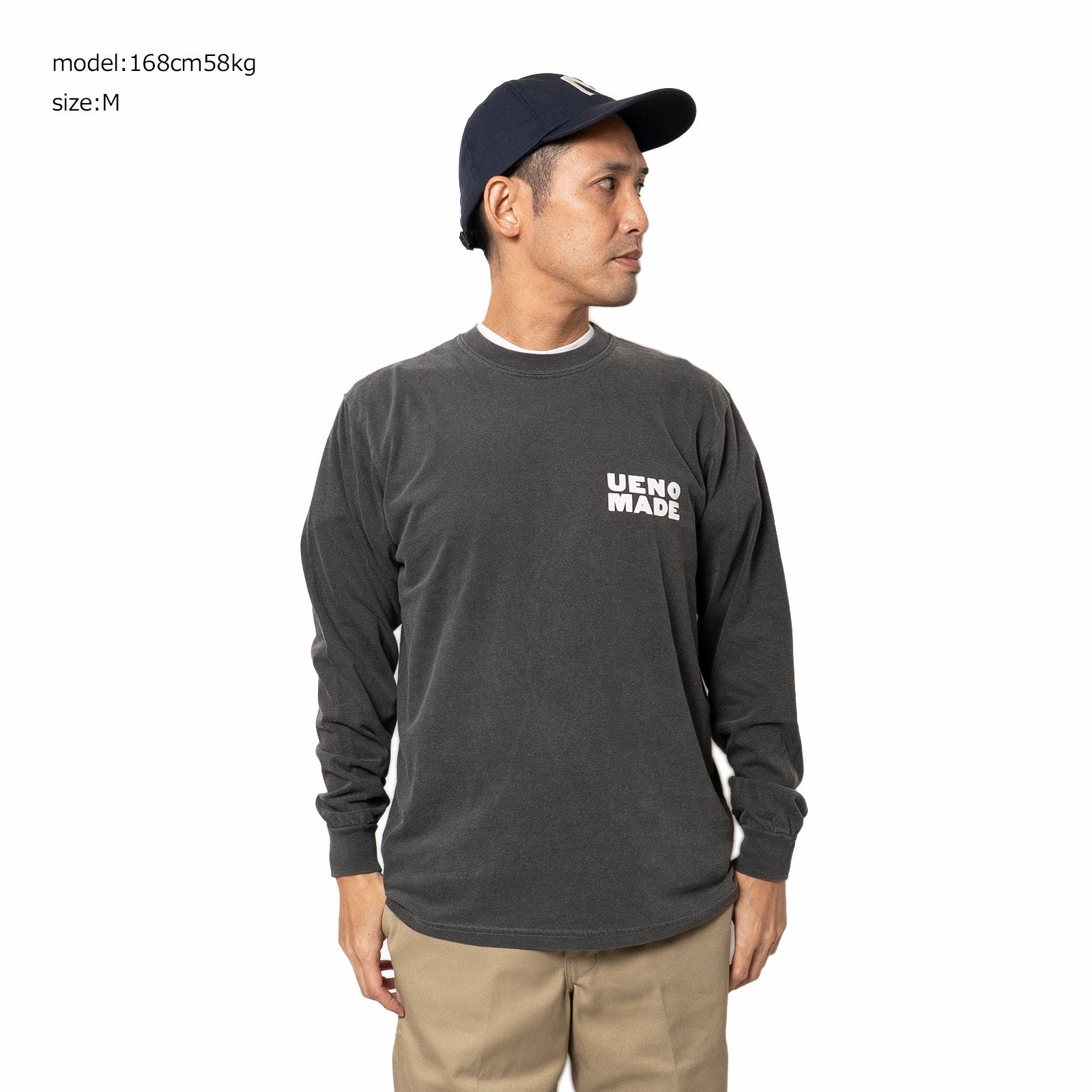 上野遊戯倶楽部ウエノユウギクラブUENOMADEロングスリーブTシャツ