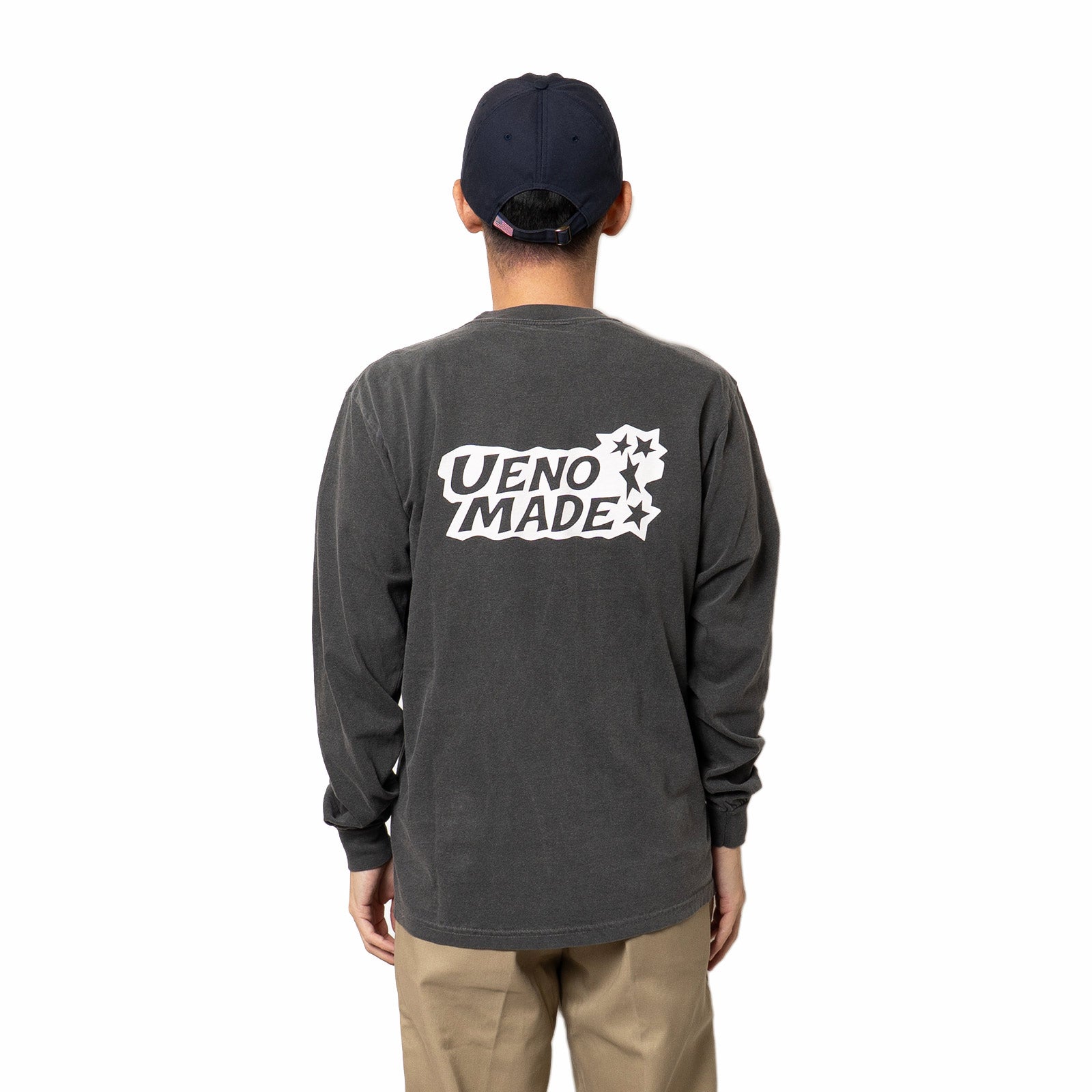 上野遊戯倶楽部ウエノユウギクラブUENOMADEロングスリーブTシャツ