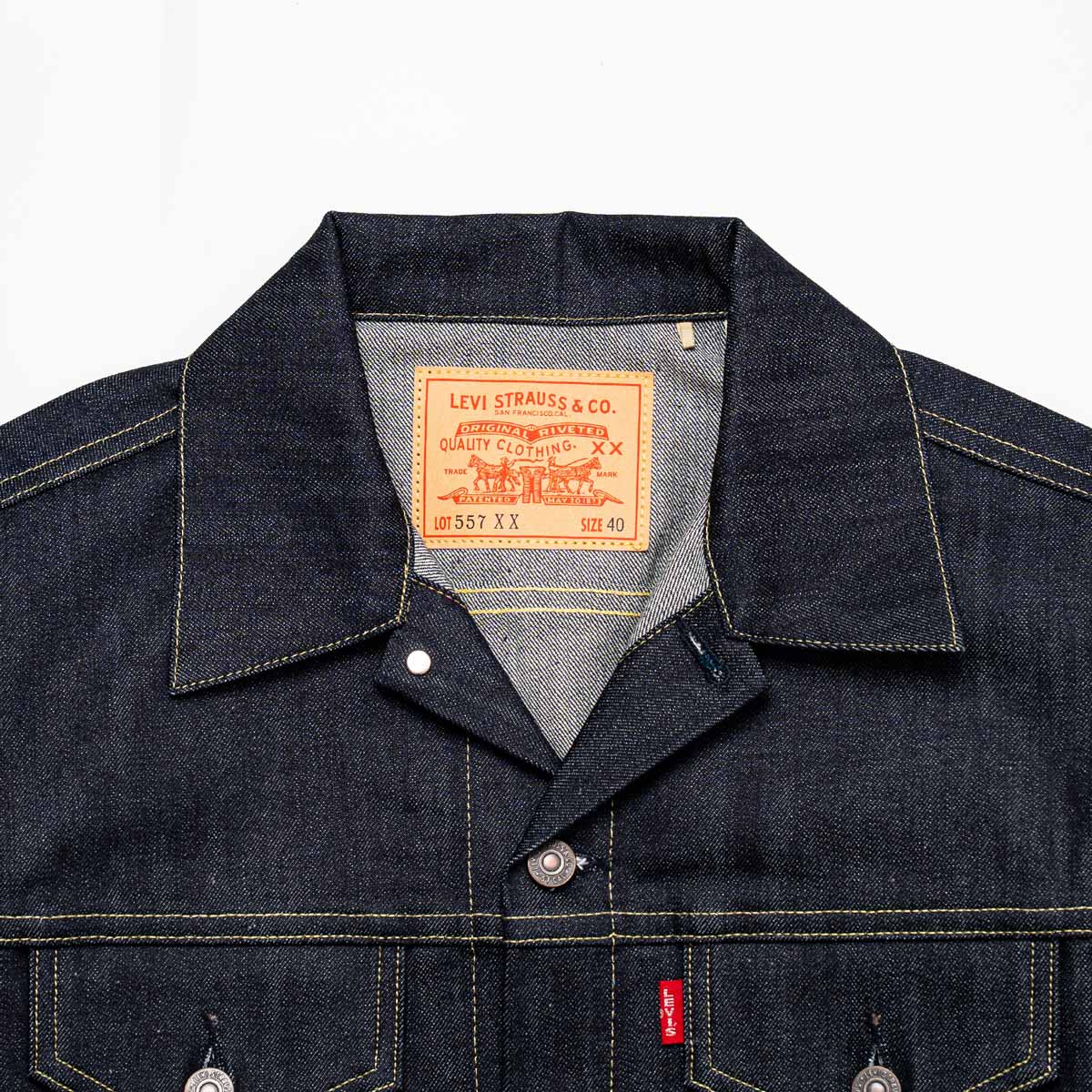 リーバイスヴィンテージクロージングLEVI'SVINTAGECLOTHINGLVC1961タイプ3557トラッカージャケットリジッド