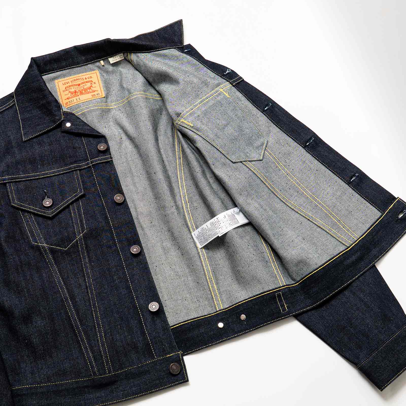 リーバイスヴィンテージクロージングLEVI'SVINTAGECLOTHINGLVC1961タイプ3557トラッカージャケットリジッド