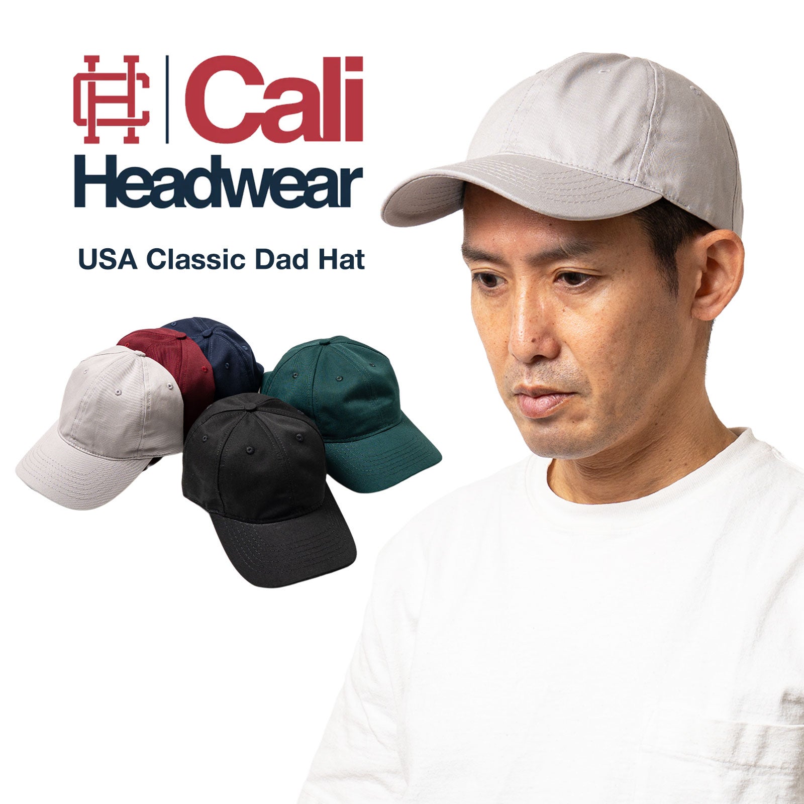 カリヘッドウェアCALIHEADWEARUS30クラシックダッドハットアメリカ製