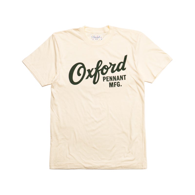 オックスフォードペナントOXFORDPENNANTマニュファクチャリングスクリプトショップTシャツ