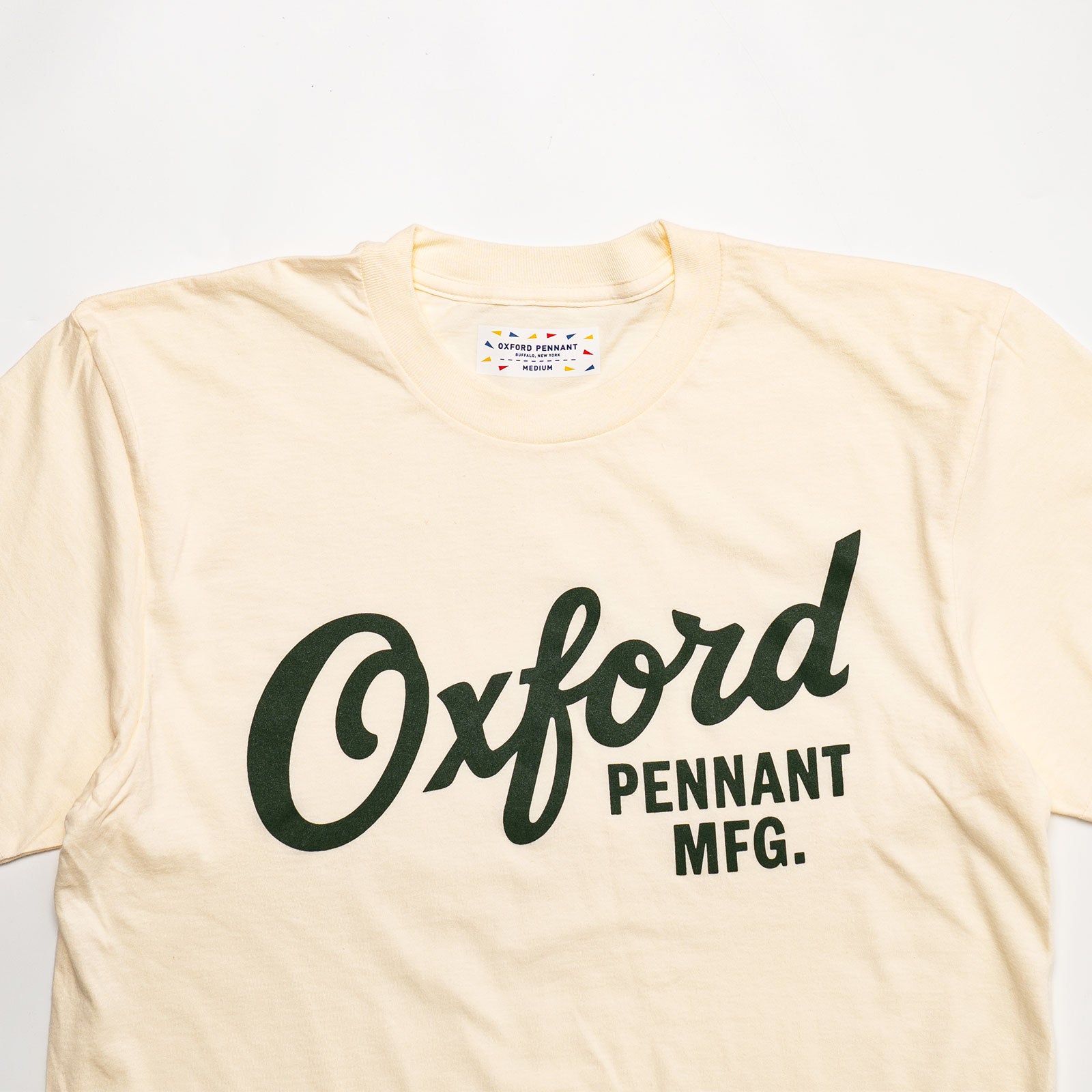 オックスフォードペナントOXFORDPENNANTマニュファクチャリングスクリプトショップTシャツ