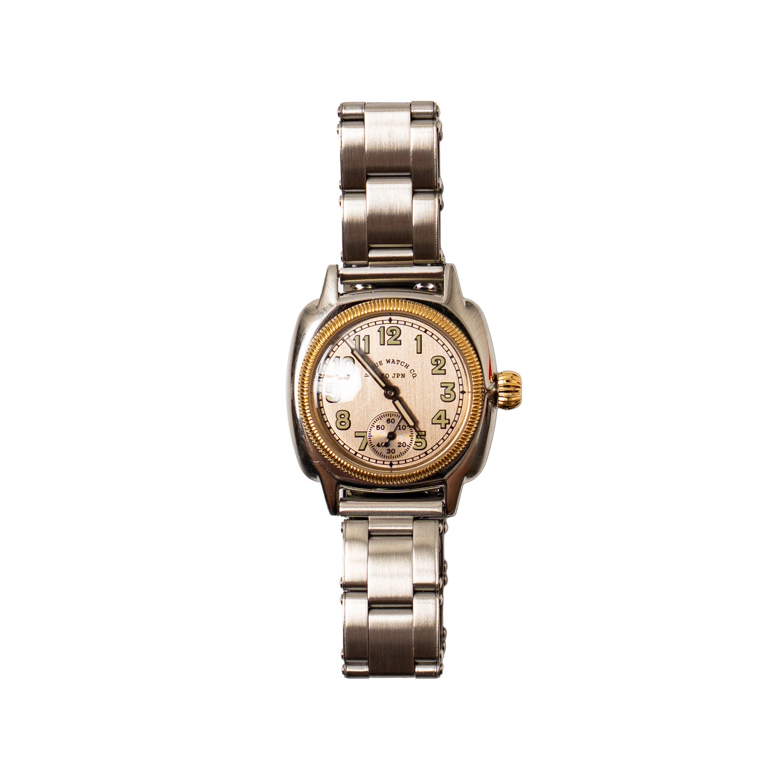ヴァーグウォッチVAGUEWATCHCO.クッサンアーリーステンレスベルトシルバーメンズ
