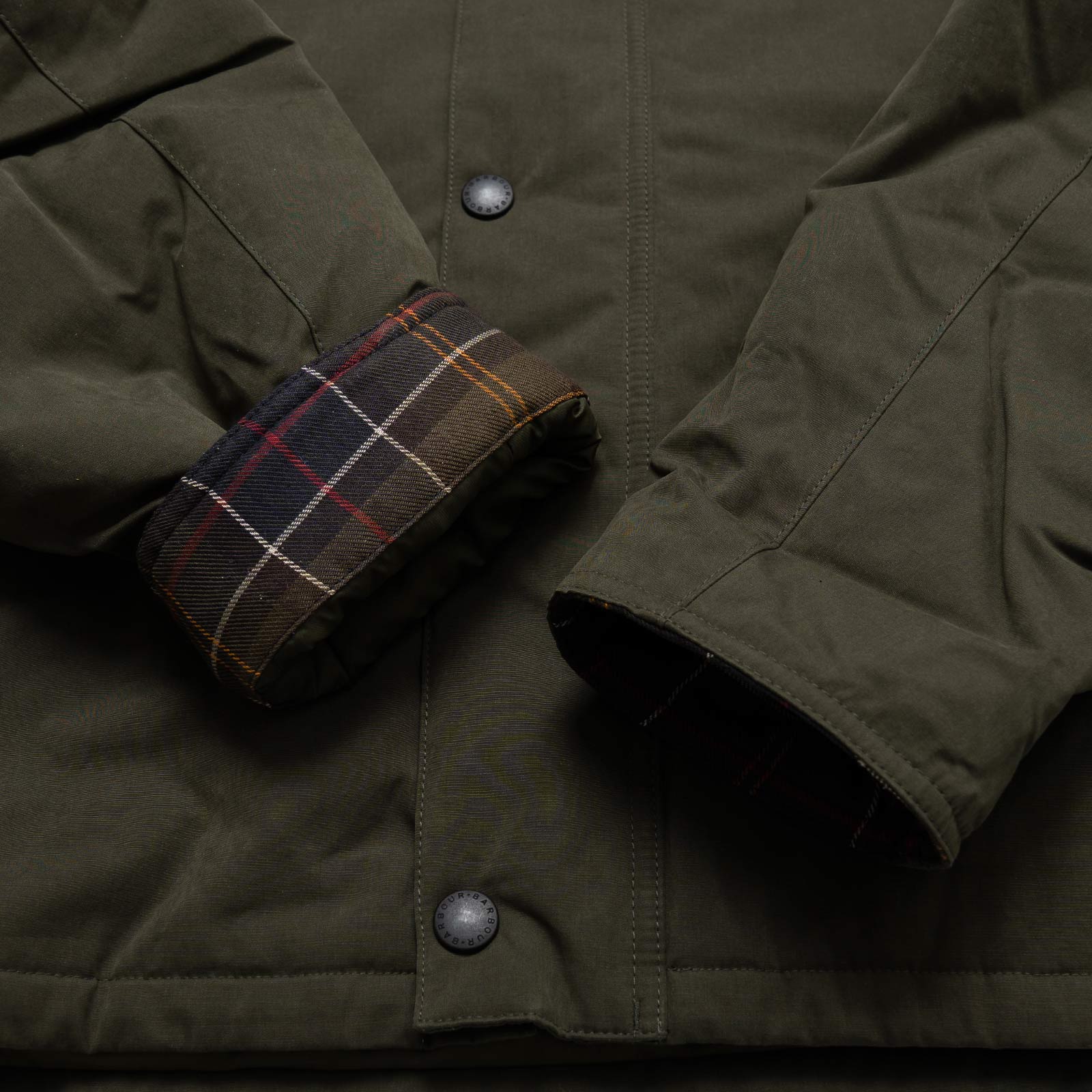 バブアーBarbourパデッドロールバックトランスポートジャケット