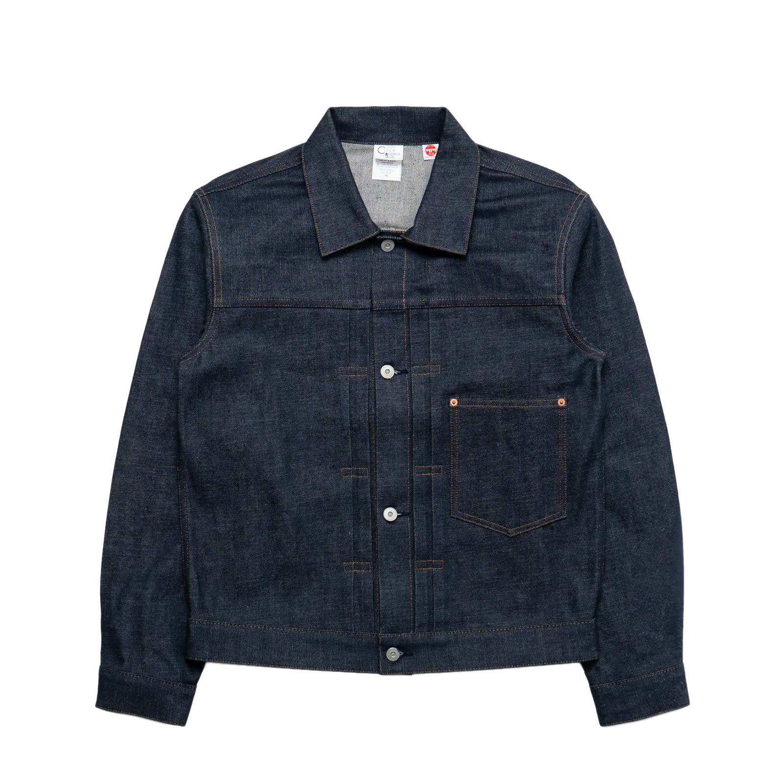 コットンリサーチクラブCOTTONRESEARCHCLUBセルビッジインディゴデニムジャケット
