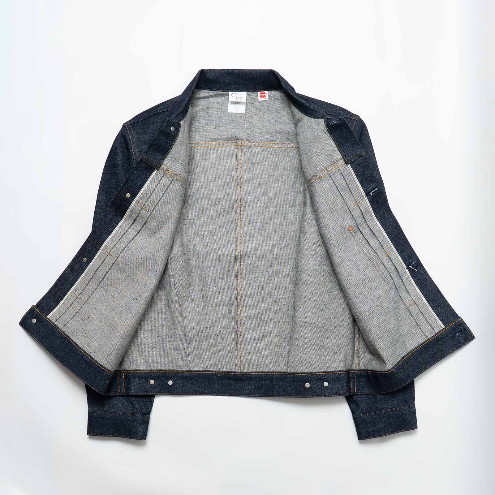 コットンリサーチクラブCOTTONRESEARCHCLUBセルビッジインディゴデニムジャケット