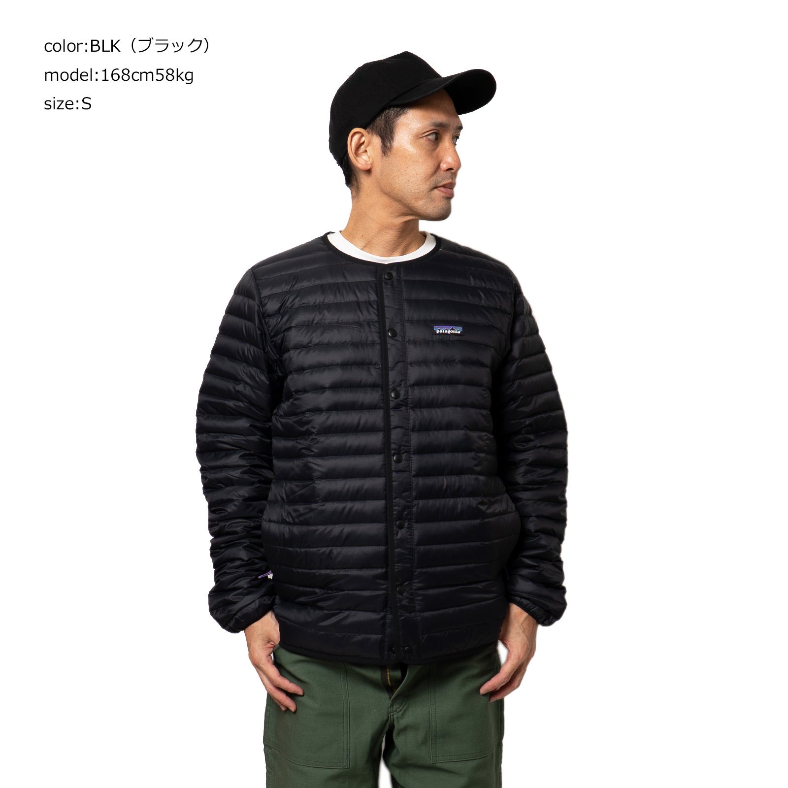 パタゴニアpatagoniaライトウェイトダウンセーターカーディガン